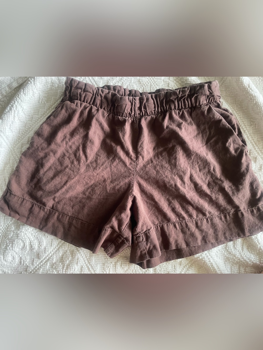 Gap linen blend  Elastic-Waist Casual Shorts